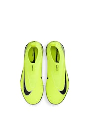 Nike Yellow Kids Mercurial Zoom Superfly 10 Academy Turf Football Boots - Image 4 of 8