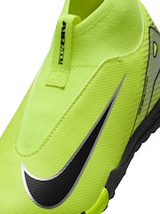 Nike Yellow Kids Mercurial Zoom Superfly 10 Academy Turf Football Boots - Image 7 of 8