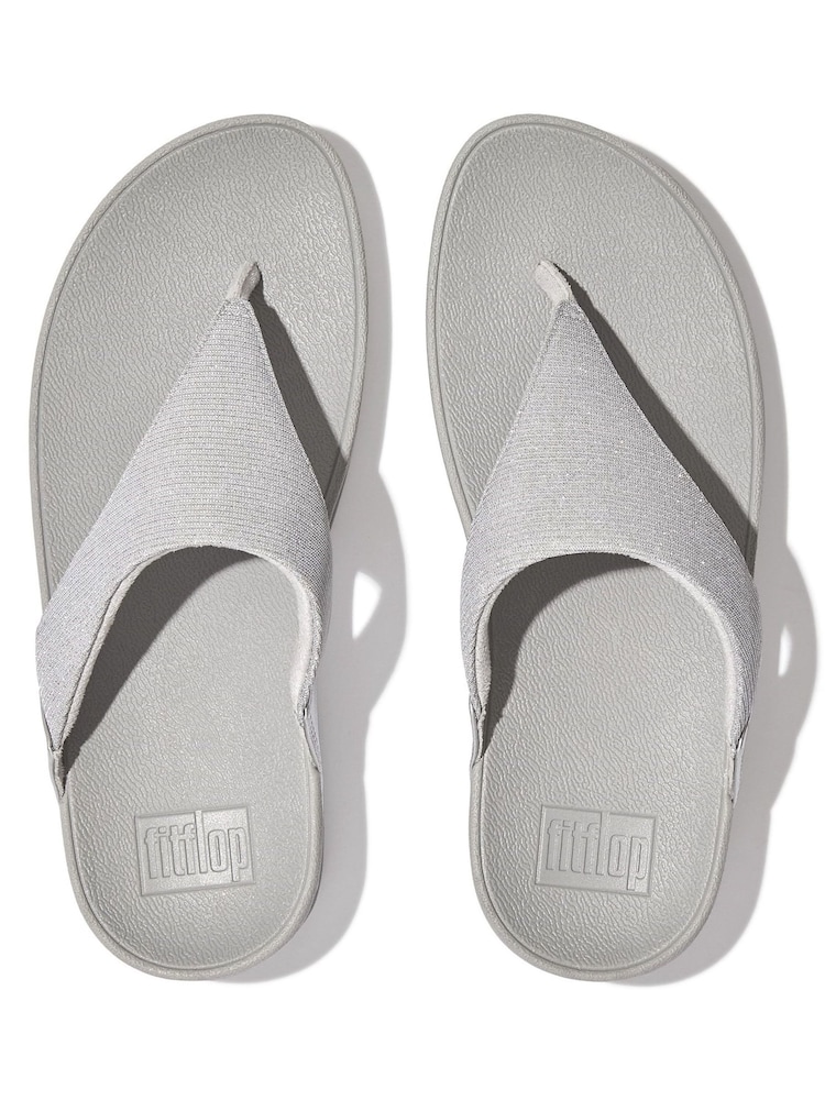 Fitflop Lulu Shimmerlux Toe Post Sandals - Image 3 of 3