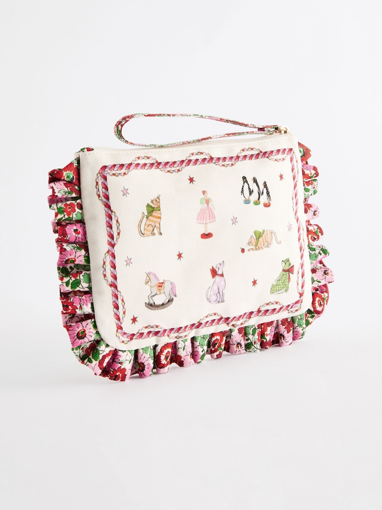 Cath Kidston Christmas Wonder Frill Pouch - Image 2 of 6