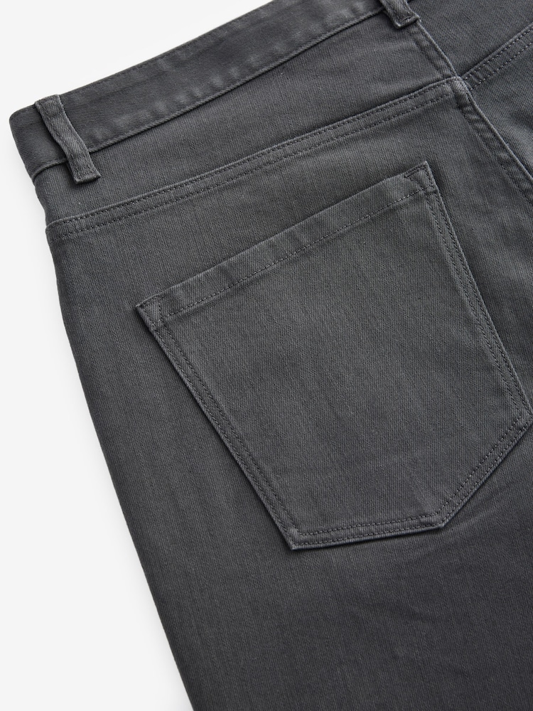 Charcoal Relaxed Fit Forever Colour Classic Stretch Jeans - Image 11 of 11