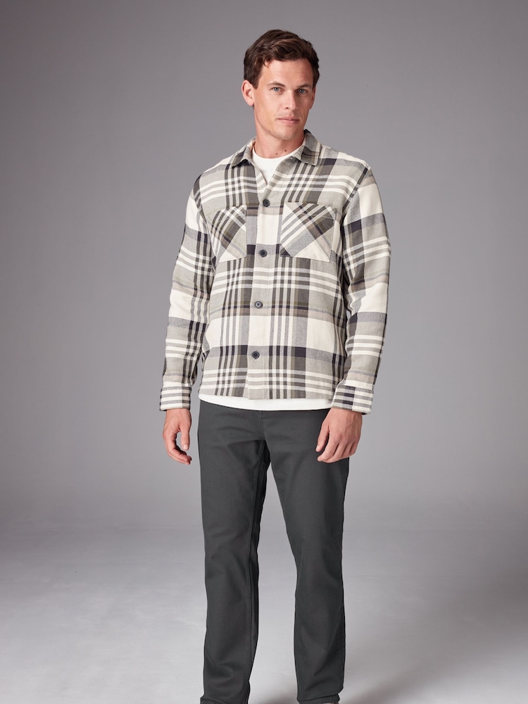 Charcoal Relaxed Fit Forever Colour Classic Stretch Jeans - Image 2 of 11