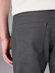 Charcoal Relaxed Fit Forever Colour Classic Stretch Jeans - Image 7 of 11