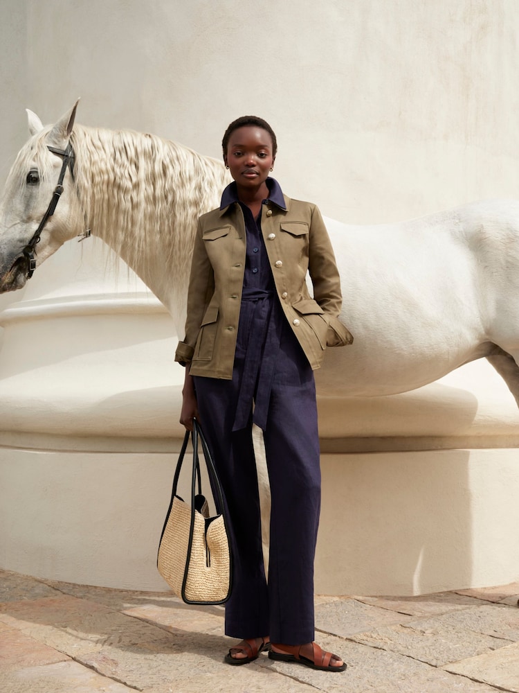 Hobbs Green Farrah Jacket - Image 1 of 7 Hobbs Green Farrah Jacket - Image 1 of 7