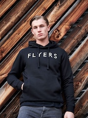 Flyers Classic Fit Mens Text Hoodie - Image 1 of 10