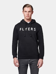Flyers Classic Fit Mens Text Hoodie - Image 3 of 10