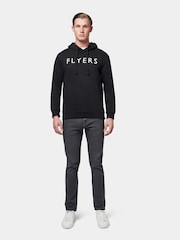 Flyers Classic Fit Mens Text Hoodie - Image 4 of 10