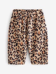 Animal Leopard Print Textured Barrel Leg Trousers (3mths-7yrs) - Image 5 of 8