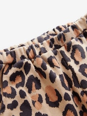 Animal Leopard Print Textured Barrel Leg Trousers (3mths-7yrs) - Image 7 of 8