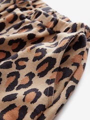 Animal Leopard Print Textured Barrel Leg Trousers (3mths-7yrs) - Image 8 of 8
