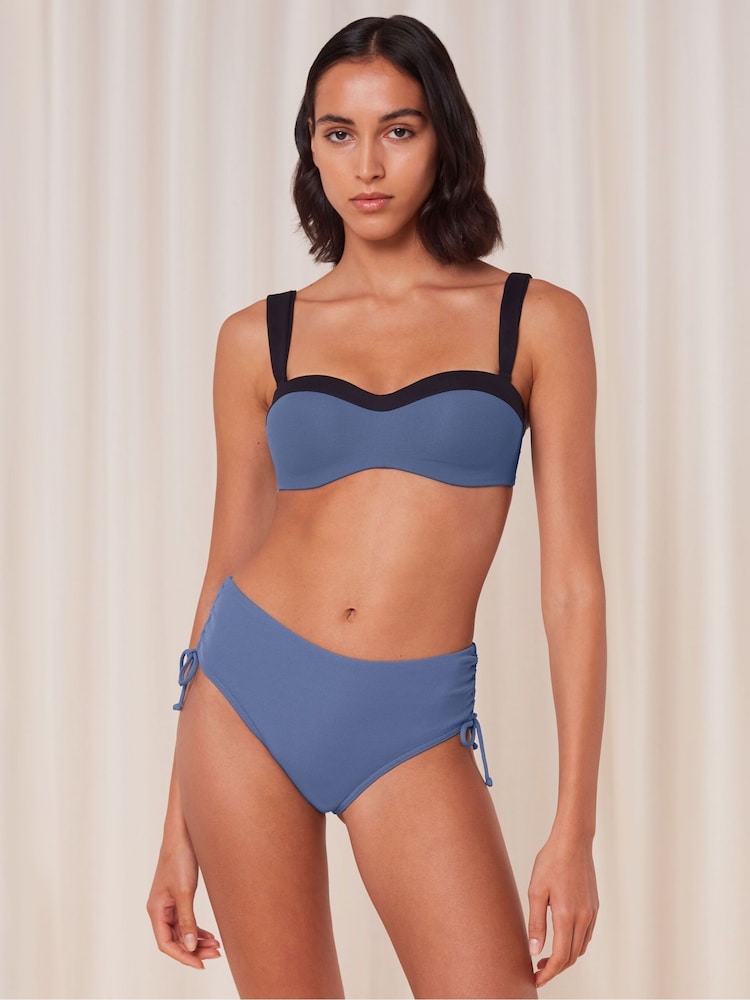 Triumph Blue Summer Glow Maxi Bikini Briefs - Image 1 of 4 Triumph Blue Summer Glow Maxi Bikini Briefs - Image 1 of 4