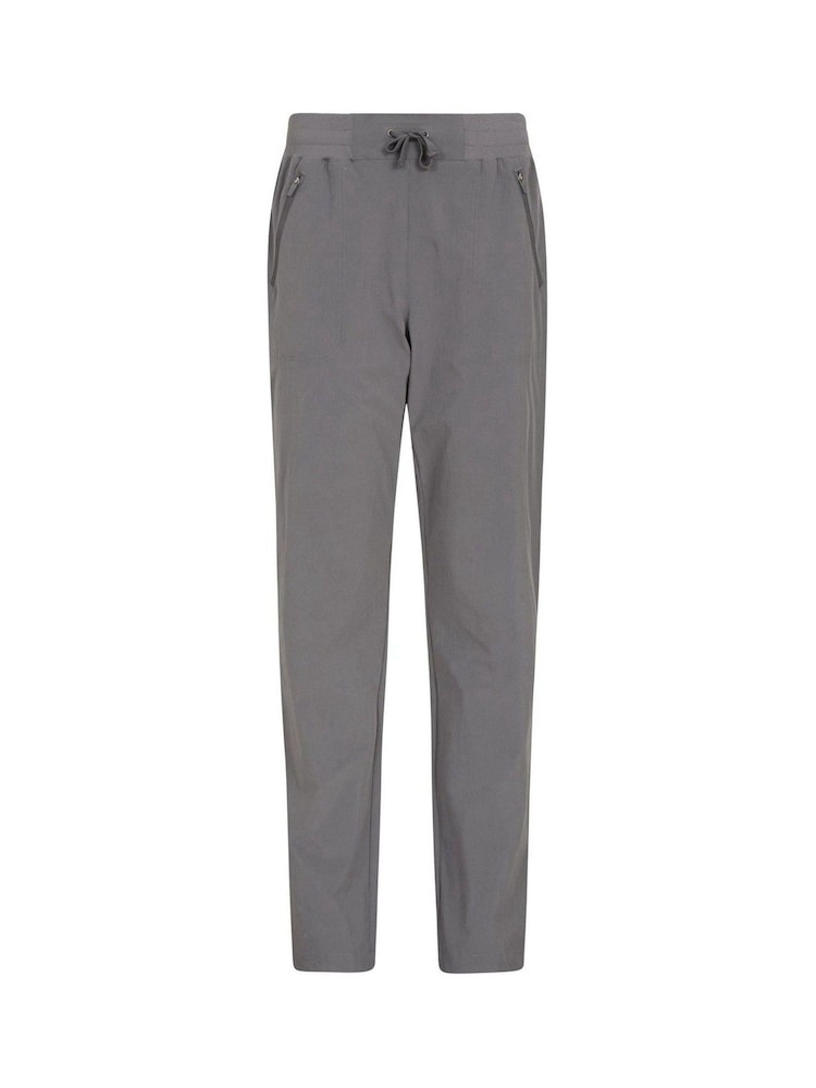 Mountain Warehouse Charcoal Black Womens Explorer Quick Drying UV Max Trousers - Image 1 of 4