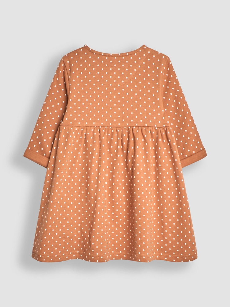 JoJo Maman Bébé Kleid mit Knopfleiste und Applikation - Bild 2 von 3