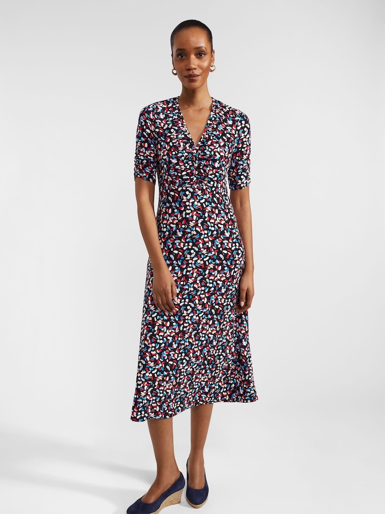 Hobbs Blue Petite Anela Dress - Image 1 of 4