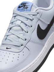 Nike Light Blue Air Force 1 Youth Trainers - Image 10 of 11