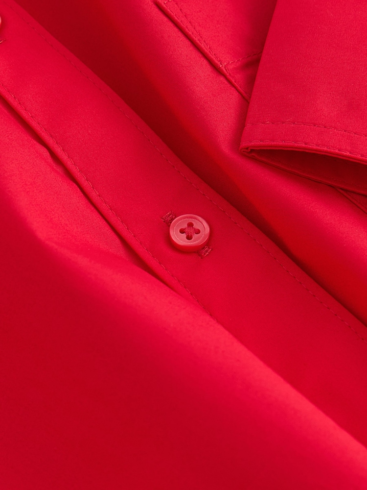 Red Oversized Shirt - Image 7 of 7