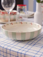 Cath Kidston Sage Feels Like Home Set of 4 Pasta Bowls - Image 1 of 5
