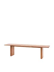 Gallery Home Natural Eddleston Dining Bench - Image 3 of 4