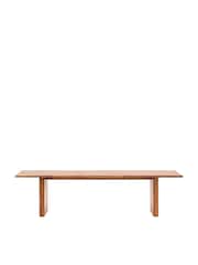 Gallery Home Natural Eddleston Dining Bench - Image 4 of 4