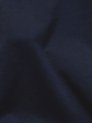 Tailored Athlete Blue Muscle Fit Jersey Buttonless Polo Shirt - Image 5 of 5