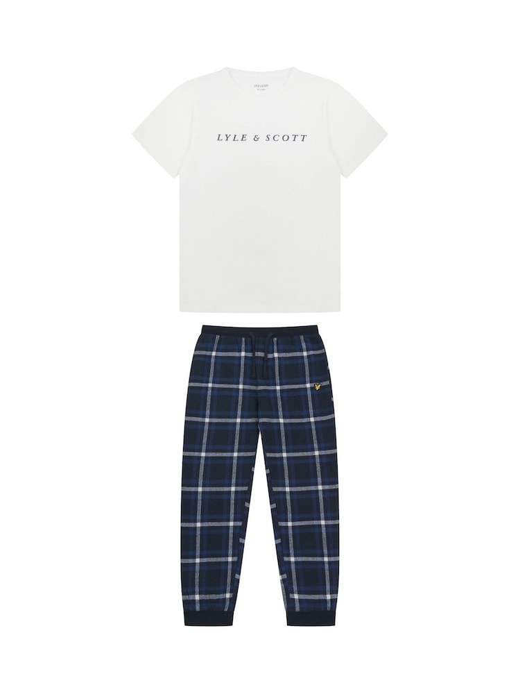 Weiß - Lyle & Scott – Ezekial – Nachtwäsche-Geschenkset für Jungen - Bild 1 von 5 Weiß - Lyle & Scott – Ezekial – Nachtwäsche-Geschenkset für Jungen - Bild 1 von 5