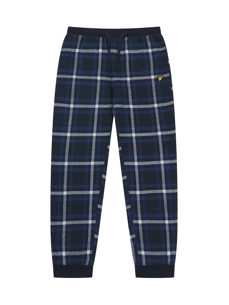 Lyle & Scott White Boys Ezekial Gifting Sleepwear Set - Image 4 of 5