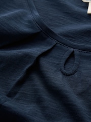 Seasalt Cornwall Blue Appletree T-Shirt - Image 4 of 4