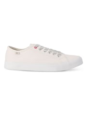 Regatta Cream Lady Marine Pump Canvas Trainers - Image 1 of 6
