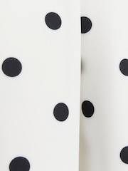 River Island White Girls Polka Dot Dress - Image 3 of 3