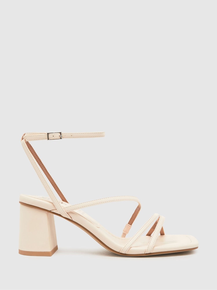 Schuh Sully Strappy Block Heels - Image 1 of 4 Schuh Sully Strappy Block Heels - Image 1 of 4