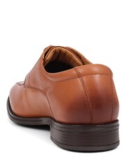Pavers Light Brown Pavers Smart Leather Lace-Up Black Shoes - Image 3 of 5