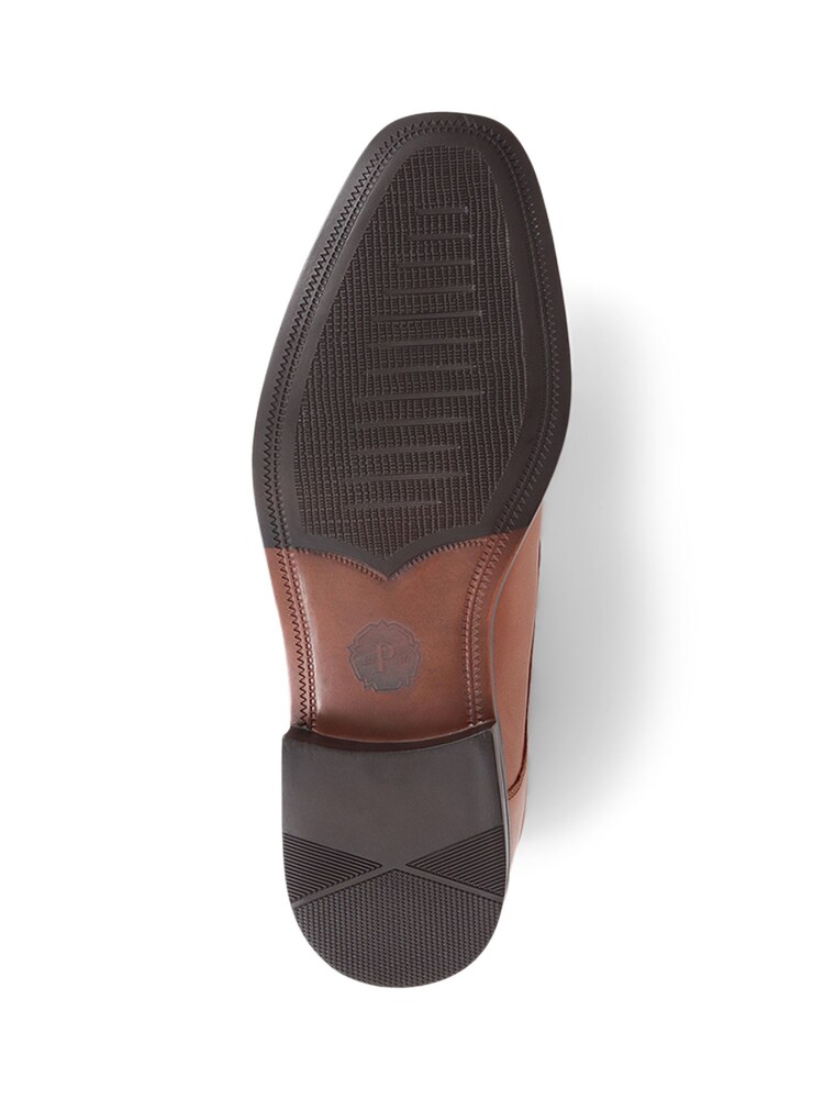 Pavers Light Brown Pavers Smart Leather Lace-Up Black Shoes - Image 5 of 5