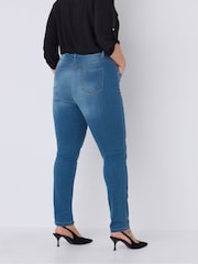 Evans Curve High Waisted Skinny Jeans - Image 4 of 5