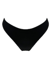 Schwarz - Pour Moi Effortless No VPL Invisible Thong - Bild 3 von 4
