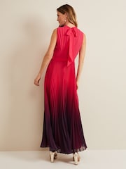Phase Eight Black/Red Daniella Ombre Maxi Dress - Image 2 of 7