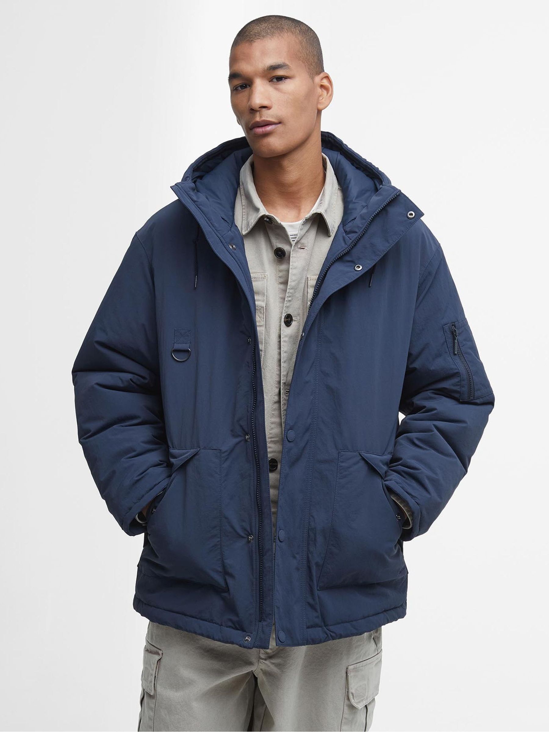 Buy Barbour Navy Shoreman Showerproof Jacket from Next Malta