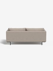 MADE.COM Textured Weave Natural Harlow 2 Seater Sofa - Image 2 of 3