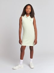 فستان بولو للبنات بلا أكمام ومخطط من U.S. Polo Assn. - Image 5 of 7