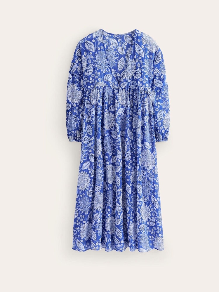 Boden Blue Sarah Maxi Kaftan Dress - Image 5 of 5