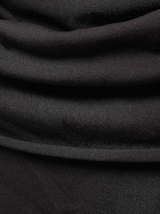 Mango Black Off-The-Shoulder Knitted Sweater - Image 6 of 6