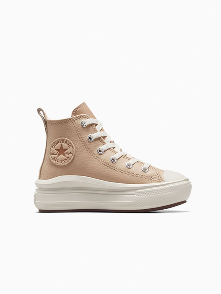 Converse Chuck Taylor Leather Fleece Lined Move младшие тренеры - Изображение 1 из 6
