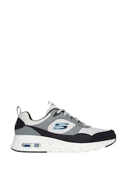 Skechers Grey Skech Air Court Yatton Trainers - Image 2 of 3