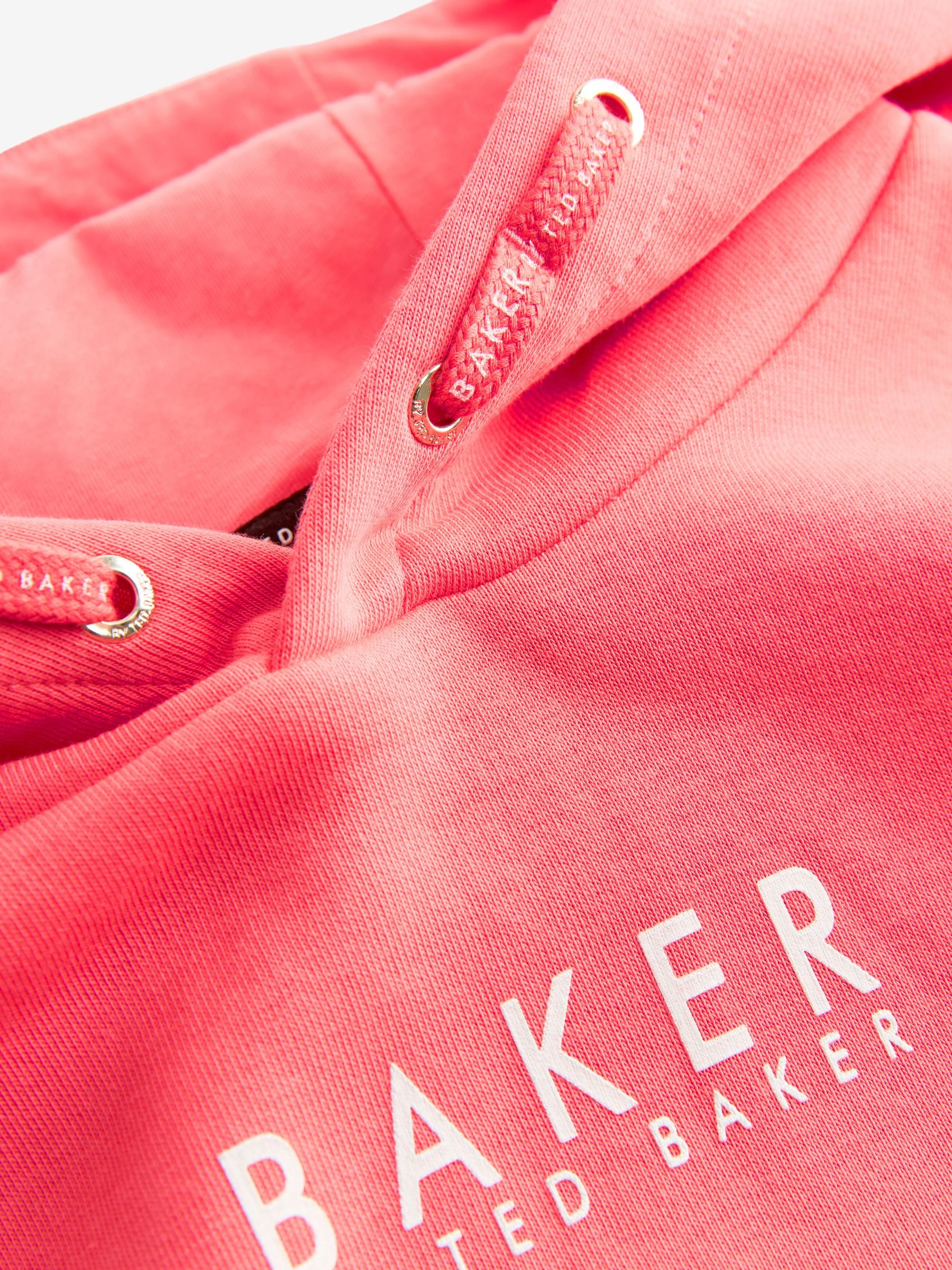 Buy Baker by Ted Baker Back Print Logo Hoodie from Next Luxembourg