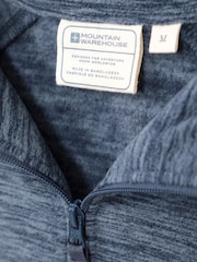 Mountain Warehouse Dark Blue Mens Snowdon II Full-Zip Fleece Jacket - Image 5 of 5