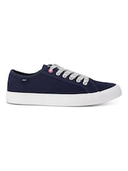 Regatta Blue Lady Marine Pump Canvas Trainers - Image 1 of 6