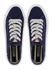 Regatta Blue Lady Marine Pump Canvas Trainers - Image 6 of 6
