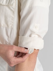 Craghoppers Adventure Long Sleeve III White Shirt - Image 4 of 7