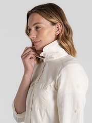 Craghoppers Adventure Long Sleeve III White Shirt - Image 5 of 7