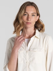 Craghoppers Adventure Long Sleeve III White Shirt - Image 7 of 7