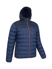 Mountain Warehouse Blue Link Mens Water Resistant Padded Jacket - Image 2 of 5